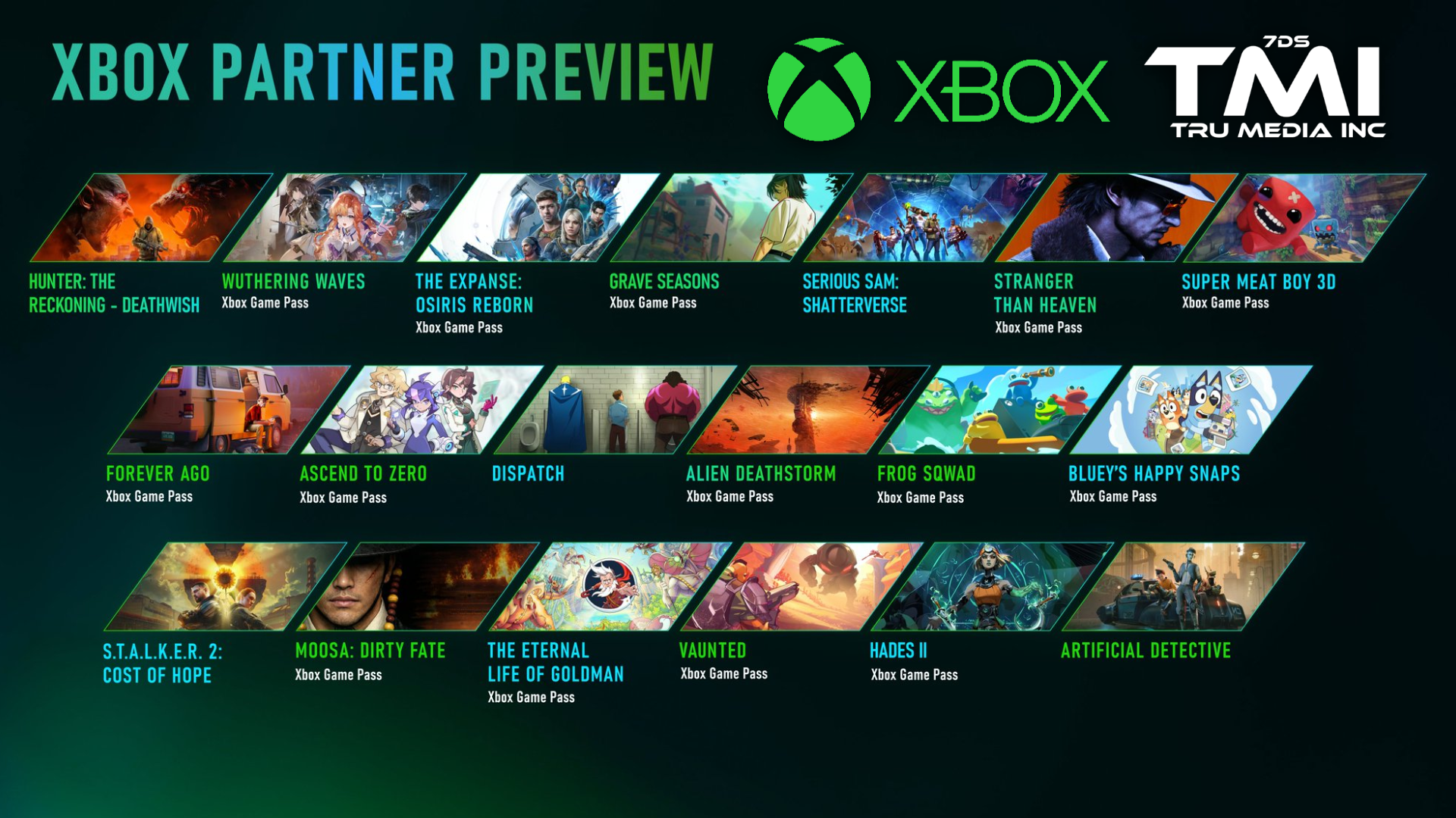 Xbox Partner, Preview